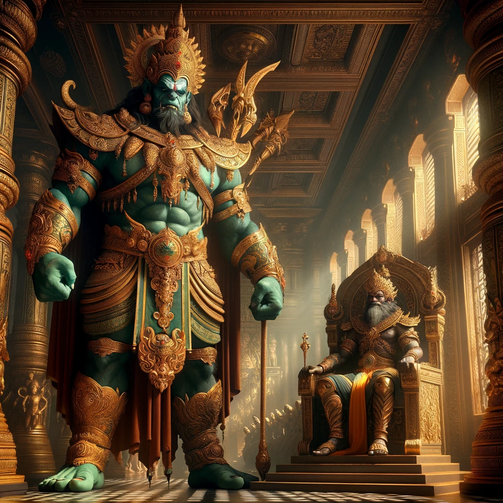 Kumbhakarna Reprimands Ravana